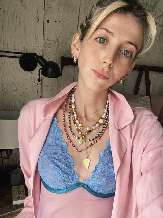 At Home With DL-DL Reflections with Scarlett Curtis - Dora Larsen | Colourful Lingerie