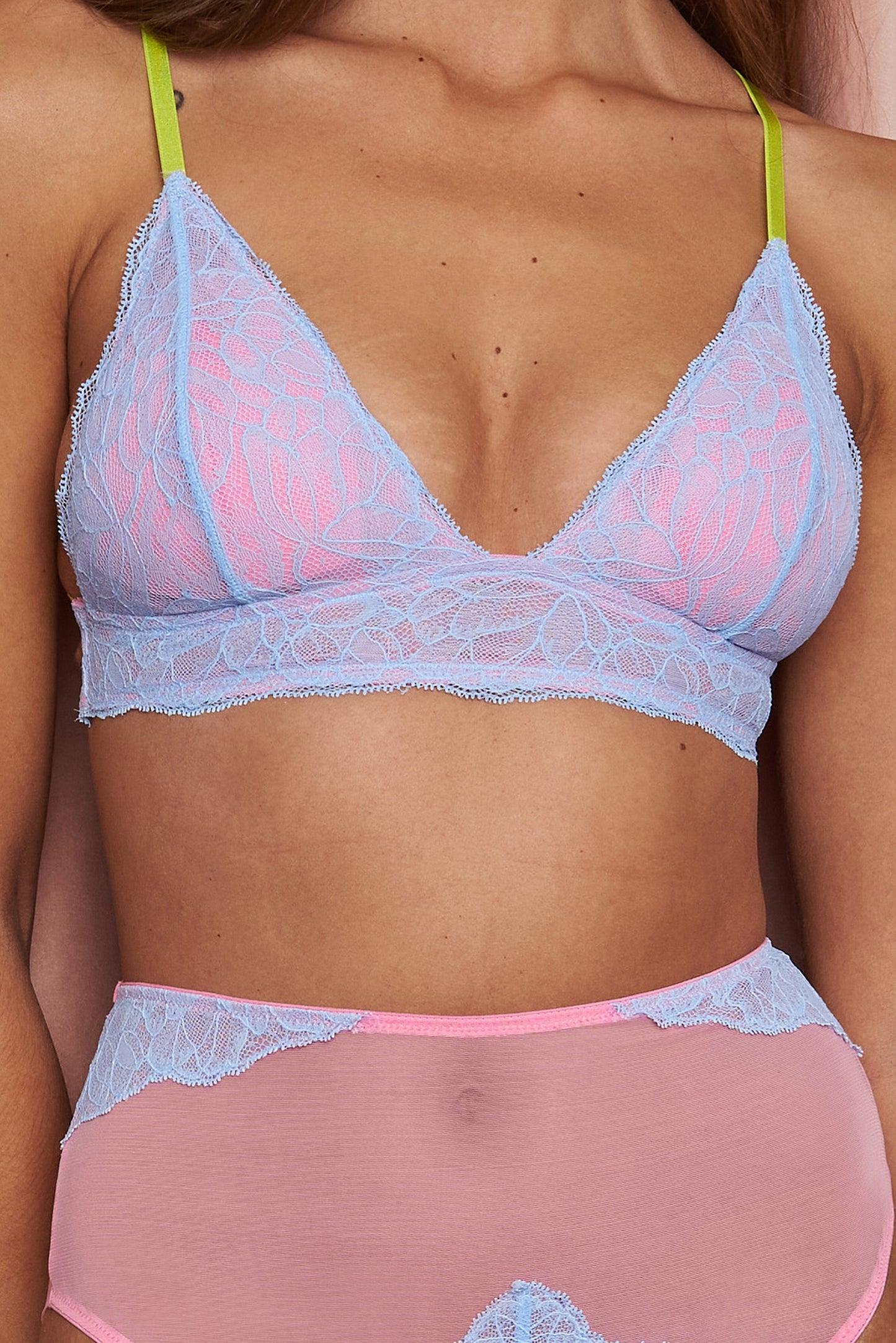 Annabelle Lace Padded Triangle Bra