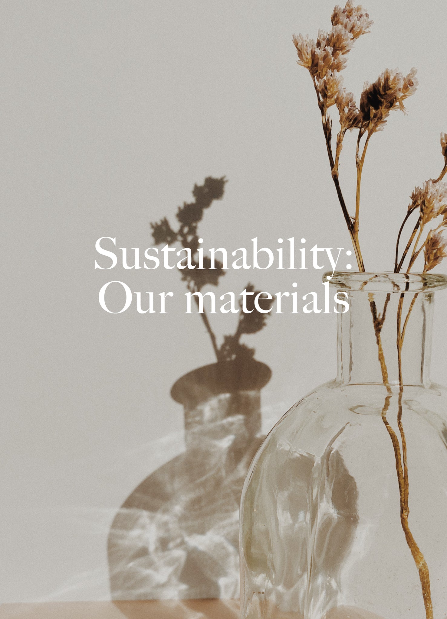 Sustainability: Our materials. Dora Larsen | Colourful Lingerie