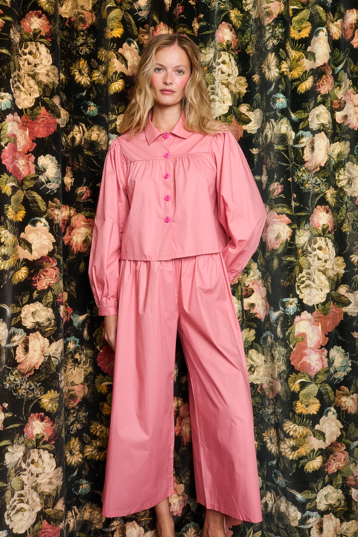 Mila Organic Cotton Shirt & Trouser Set