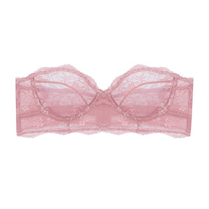 Astra Floral Lace Strapless Bra