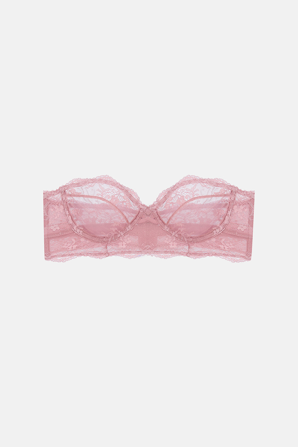 Dora Larsen |Astra Floral Lace Strapless Bra