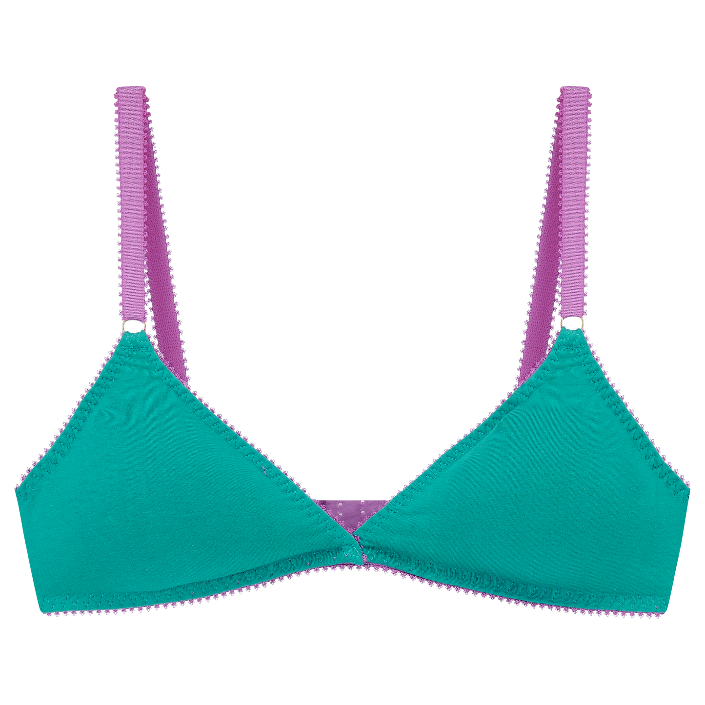 Cecily Organic Cotton Padded Bralette
