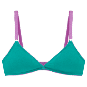 Cecily Organic Cotton Padded Bralette