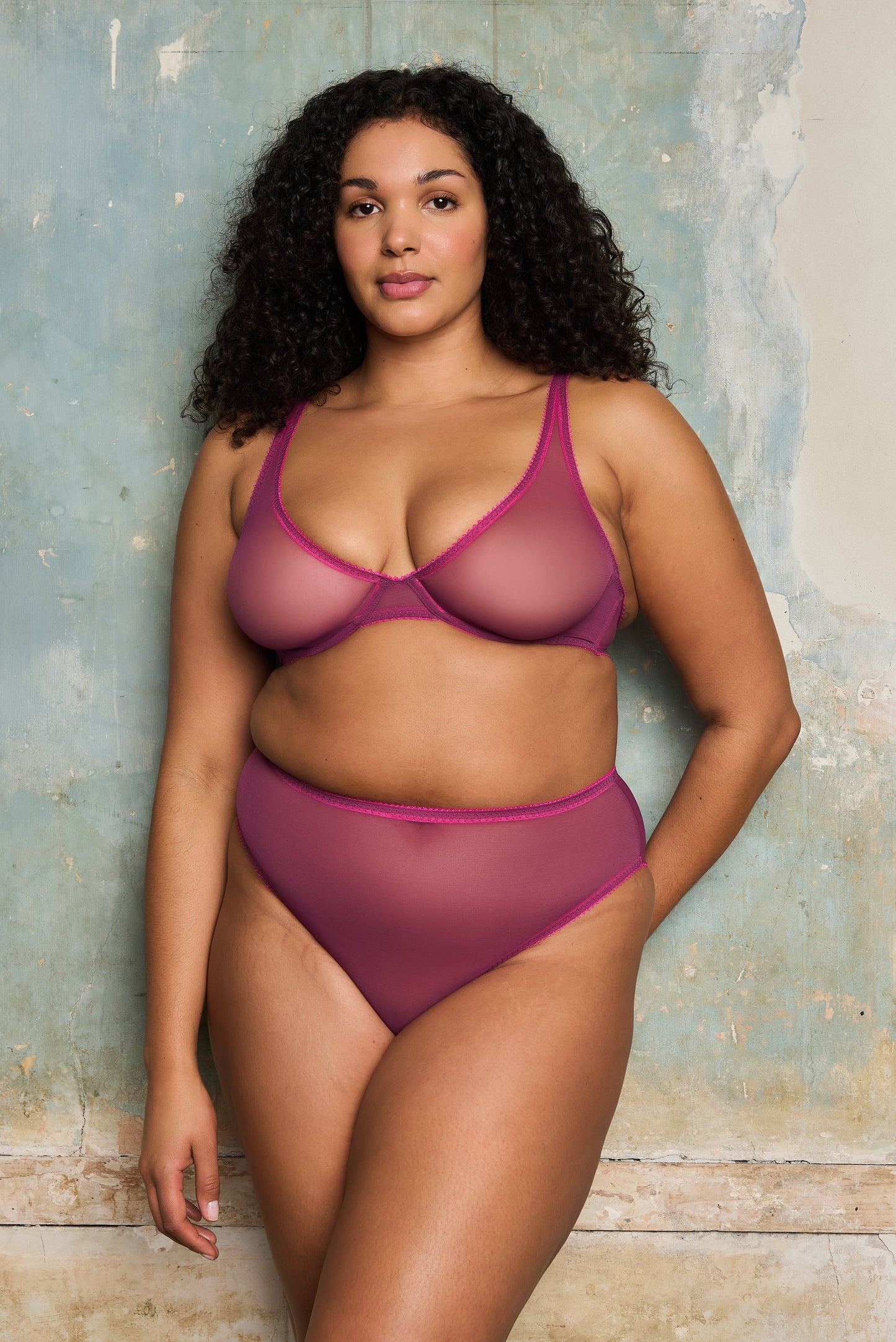 Luna Clean Tulle High Waist Knicker