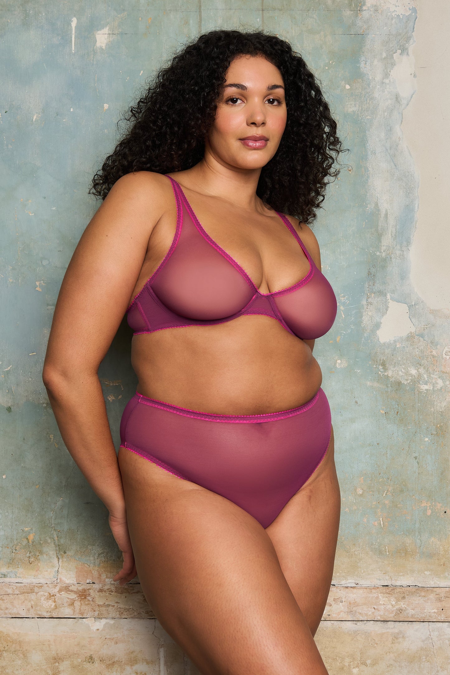 Luna Clean Tulle High Waist Knicker