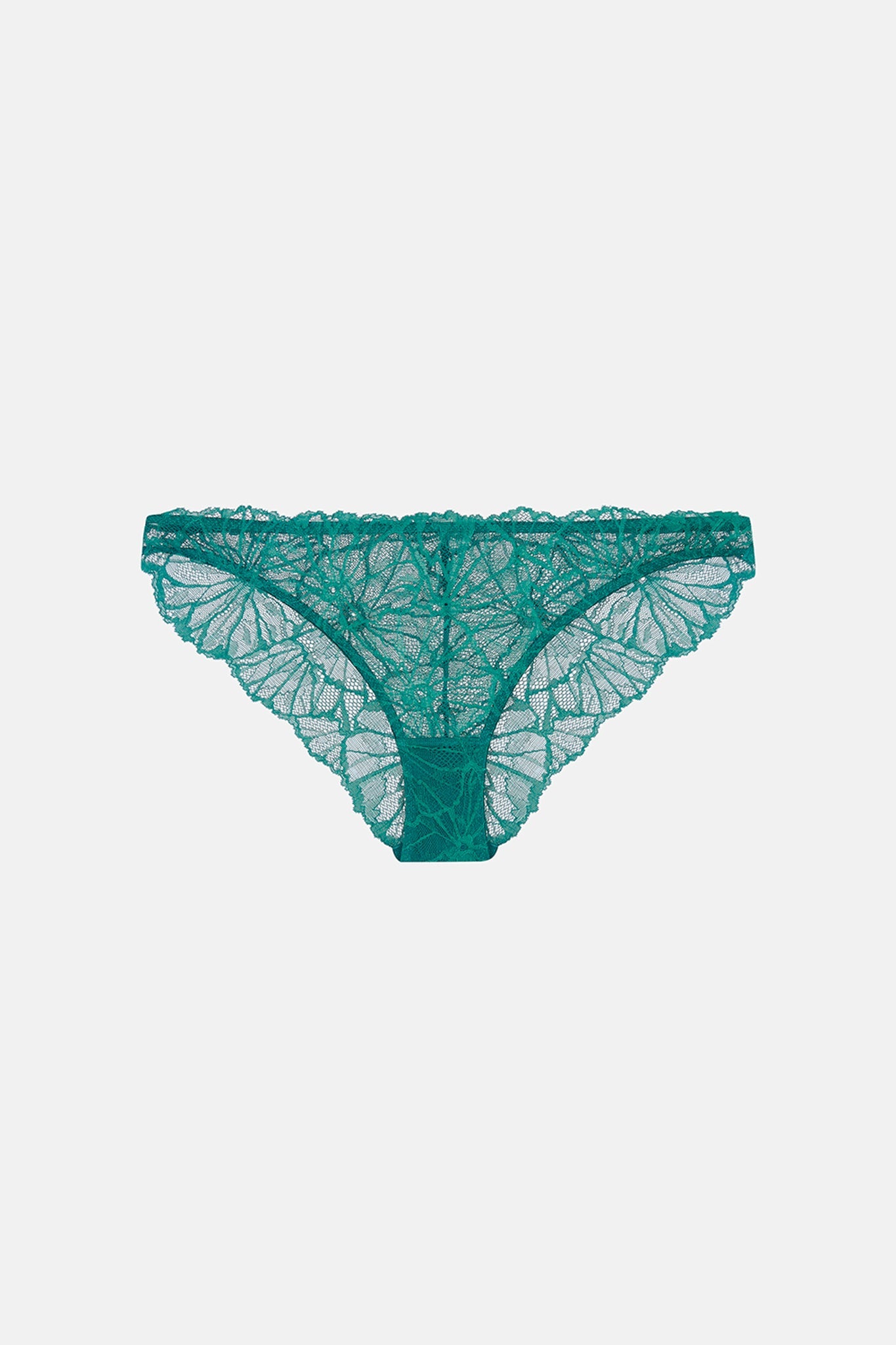 Wunderlove by Westside Green Lace Design Briefs - Price History
