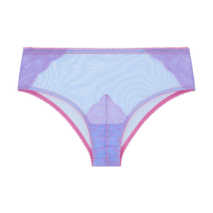 Eira Lace And Tulle High Waist Knicker