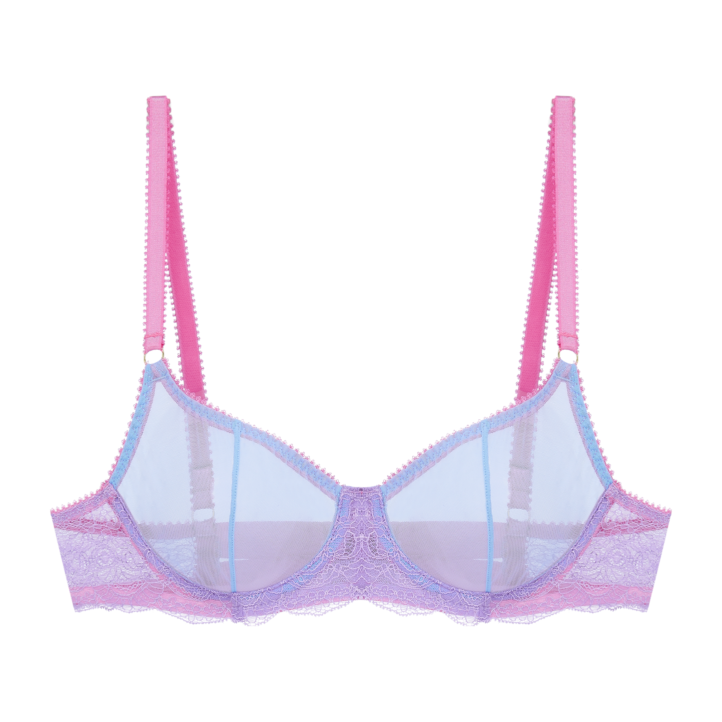Eira Lace And Tulle Underwire Bra