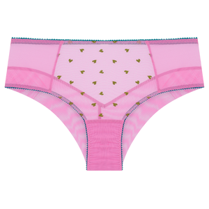 Elfie Heart Embroidery High Waist Knicker