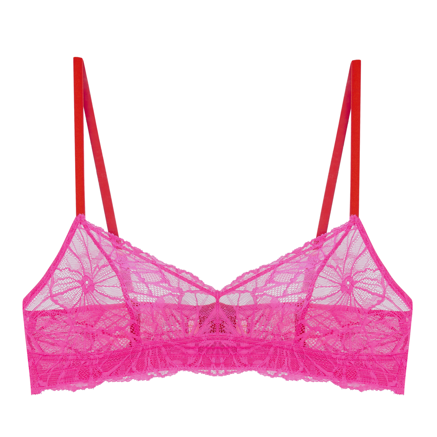 Flora Graphic Lace Bralette