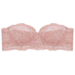 Noa Graphic Lace Strapless Bra