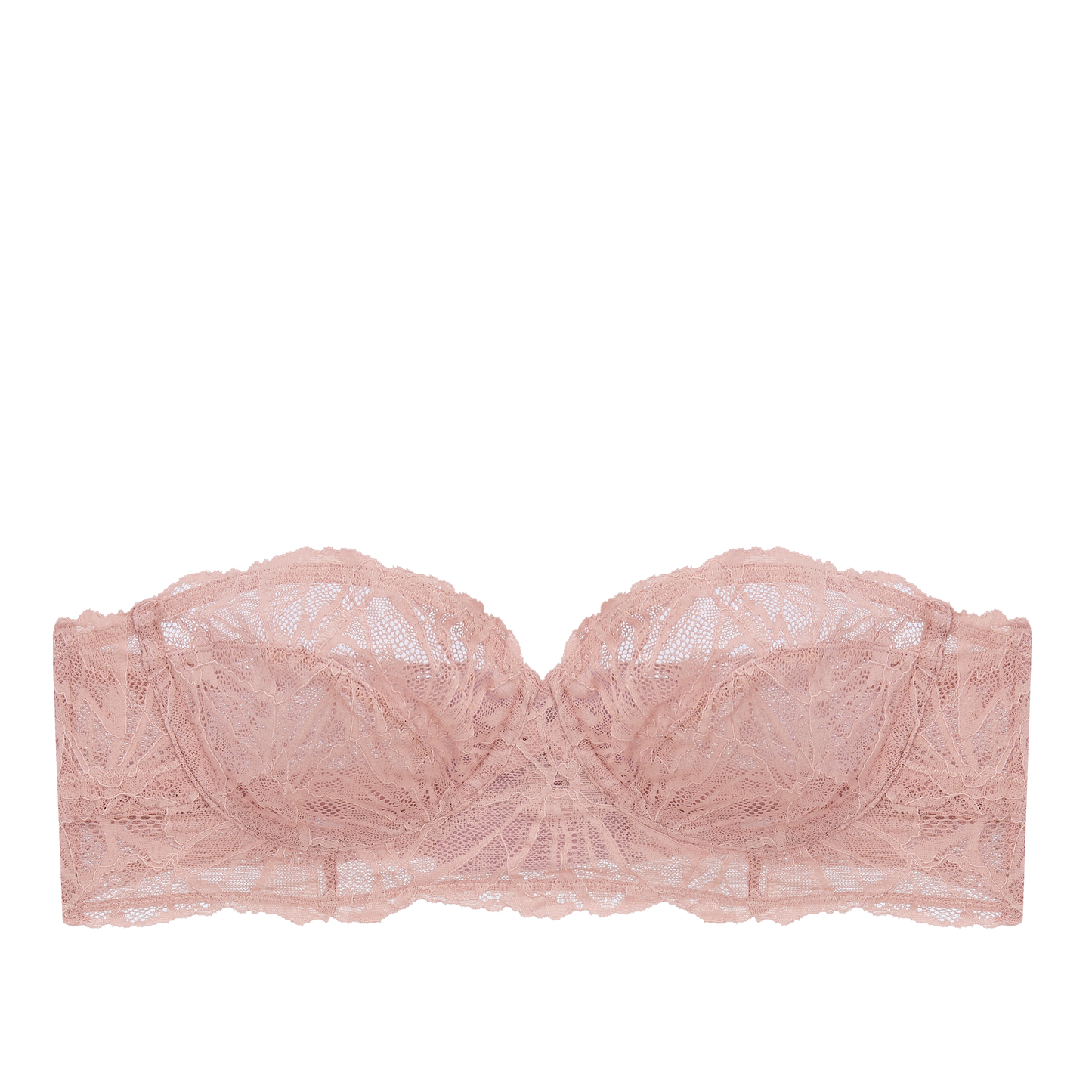 Noa Graphic Lace Strapless Bra