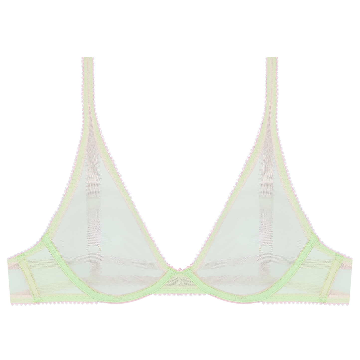 Jennie Clean Tulle Plunge Bra