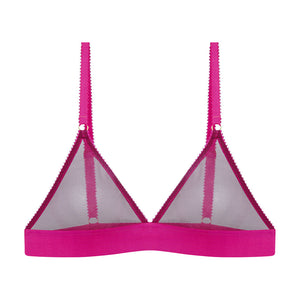 Luna Clean Tulle Triangle Bralette