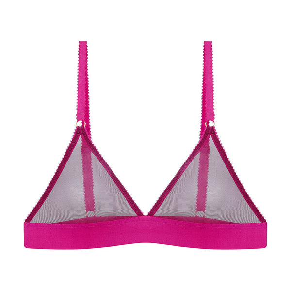 Dora Larsen | Luna Clean Tulle Triangle Bralette