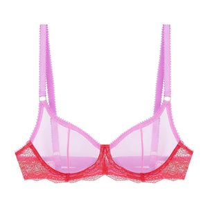 Marlene Lace And Tulle Underwire Bra