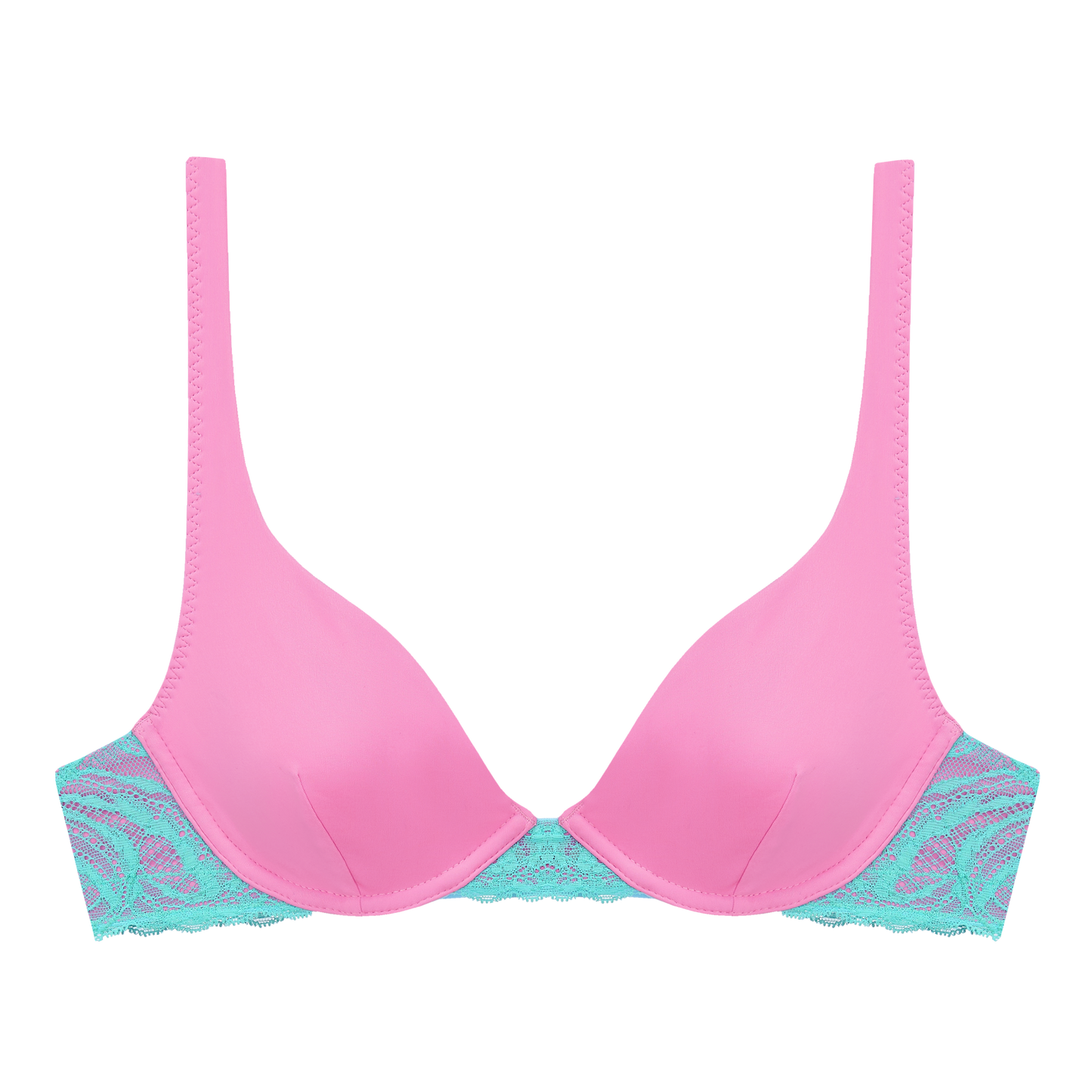 Summer Scoop Neck Underwire Bra