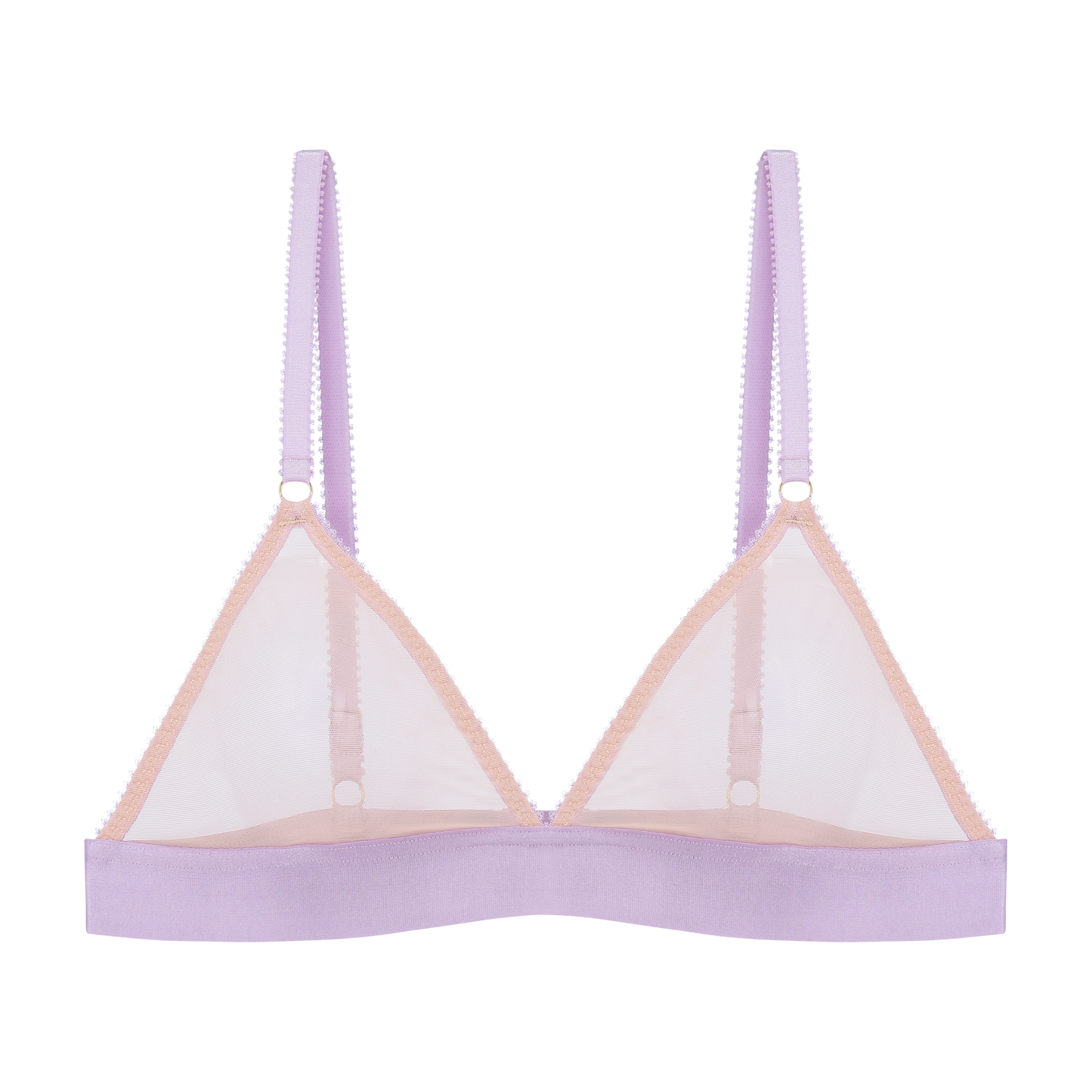 Ophelia Clean Tulle Triangle Bralette