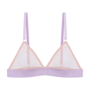 Ophelia Clean Tulle Triangle Bralette