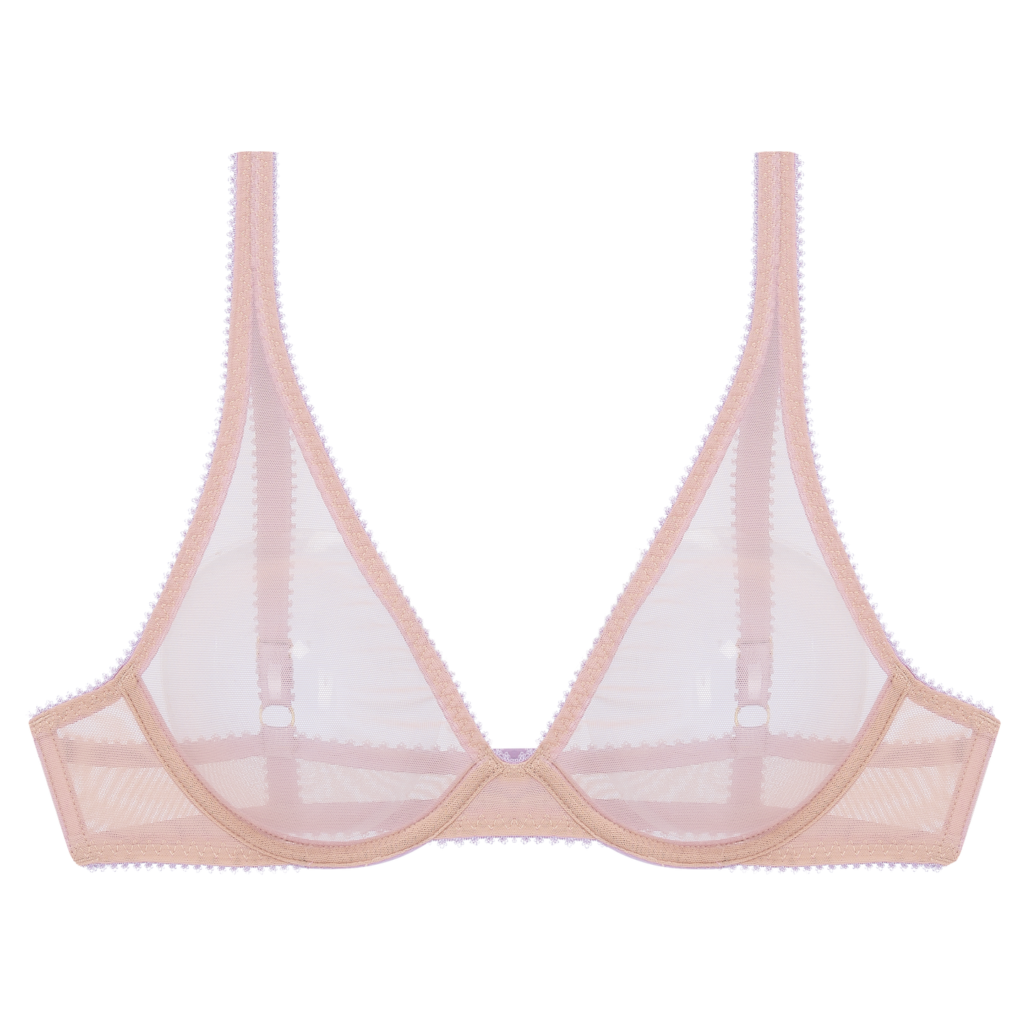 Ophelia Clean Tulle Plunge Bra