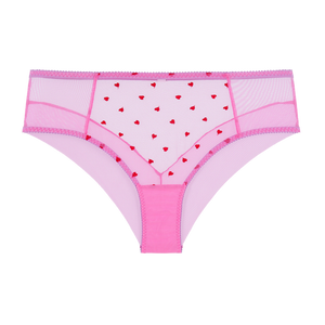 Priya Heart Embroidery High Waist Knicker