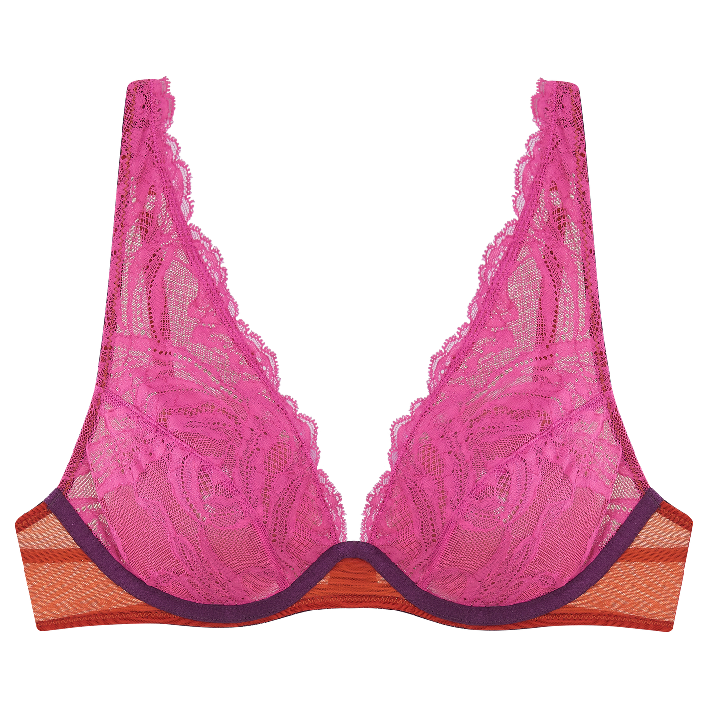 Alba Lace High Apex Underwire Bra