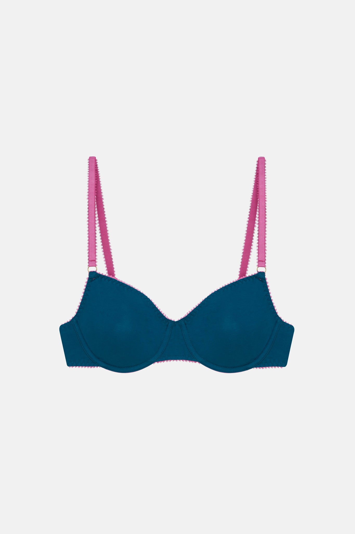 DORA LARSEN + NET SUSTAIN Anais recycled-lace soft-cup bra