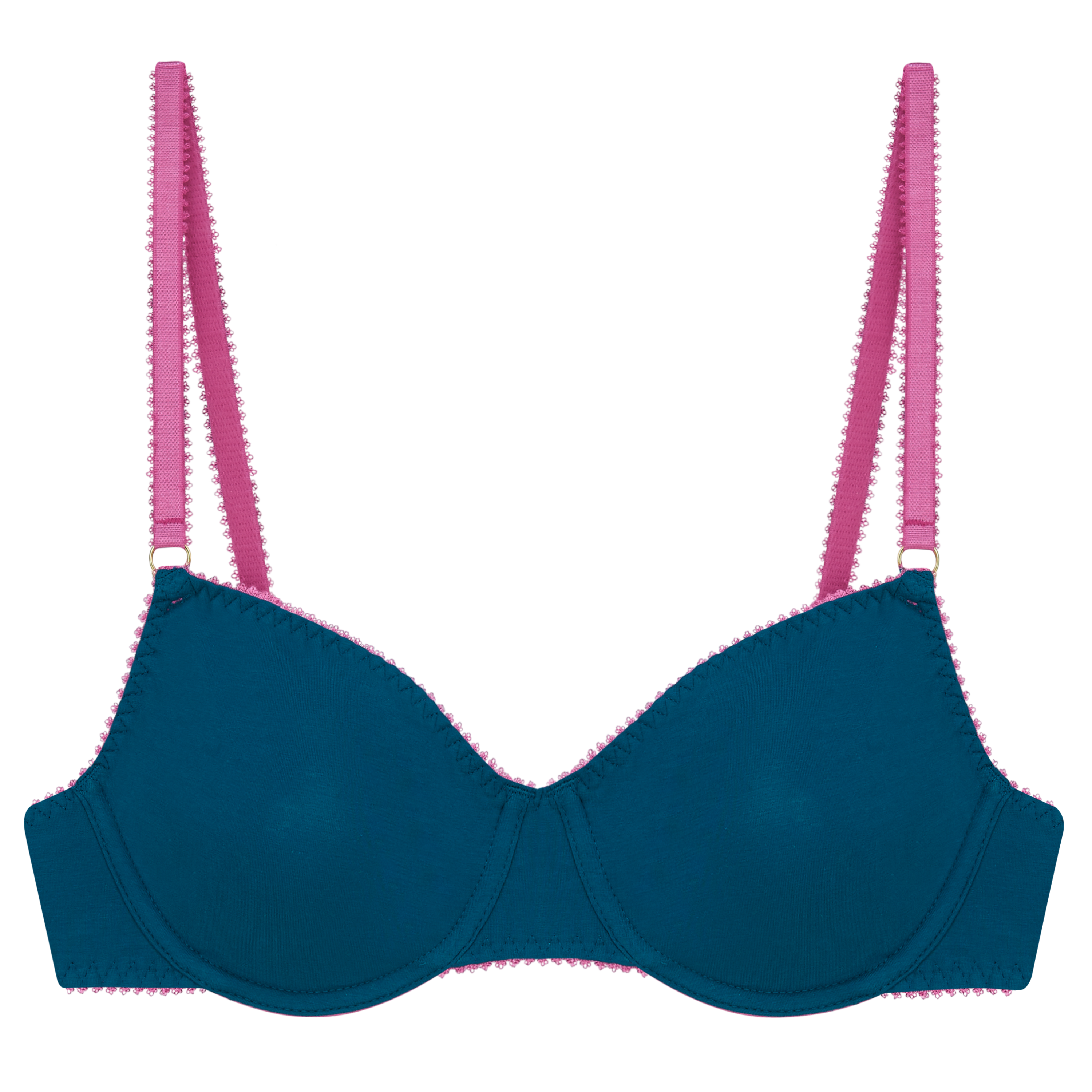 Leiora by Leiora Womens Self Design Chicken Cotton Fabric Bra - Size 36 -  Non Padded & Non Wired Full Coverage Brasier Available in Skin Color Women  Full Coverage Non Padded Bra 