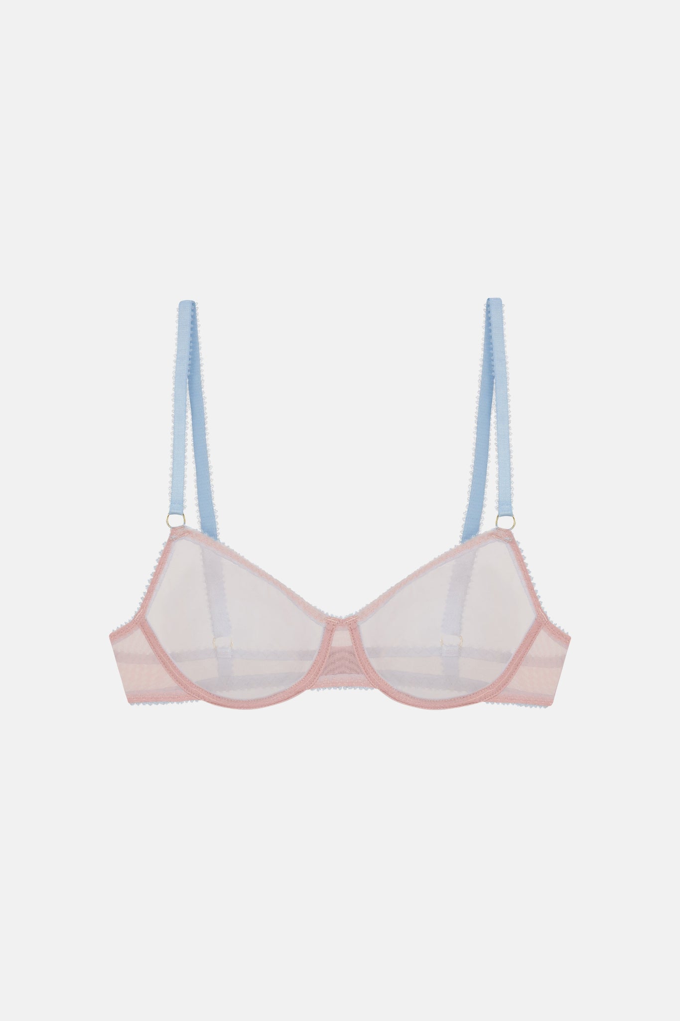 DORA LARSEN + NET SUSTAIN Anais recycled-lace soft-cup bra