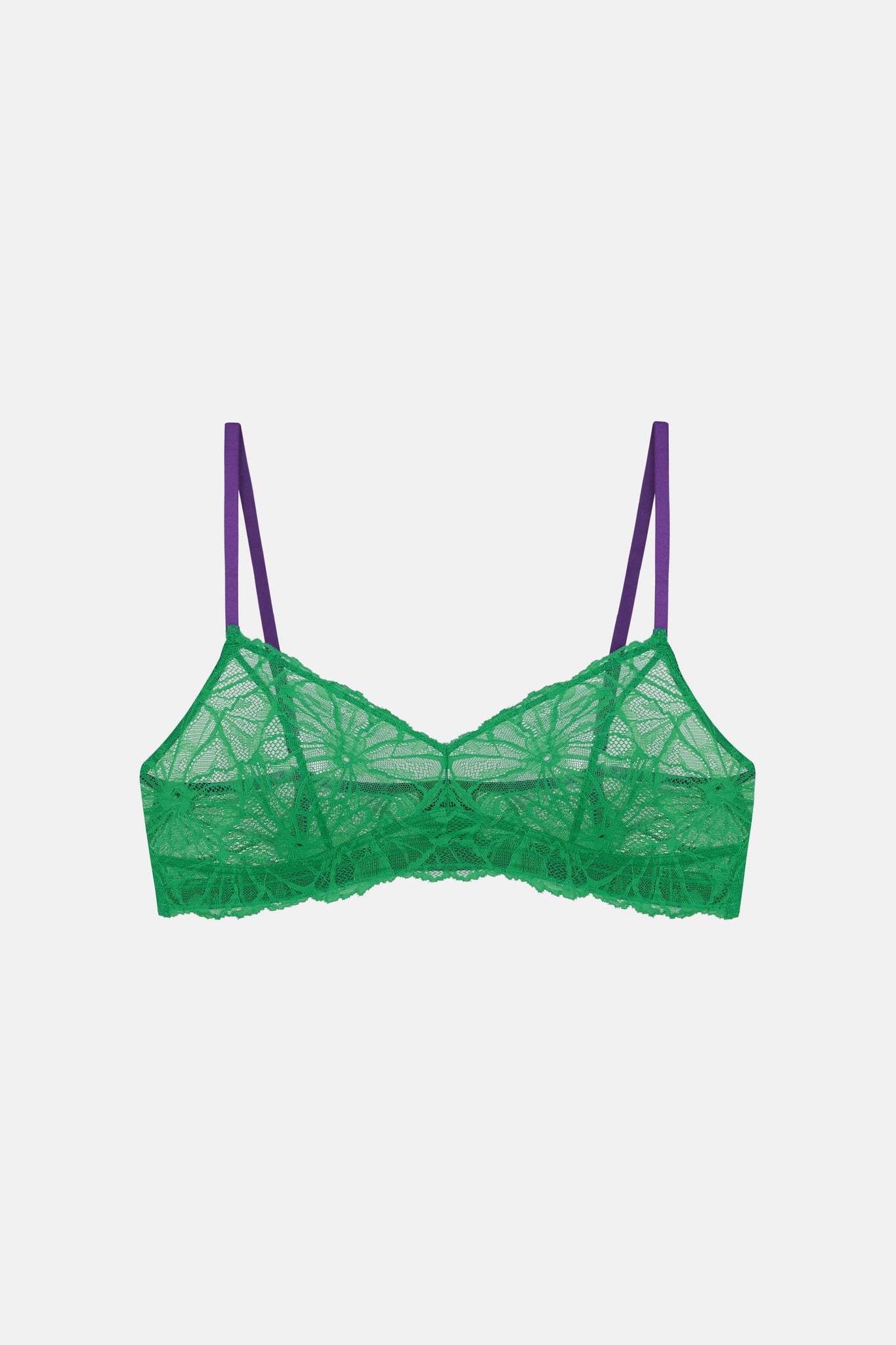 Free People, Dora Larsen dorothee lace triangle bra NWT size 6 (medium)